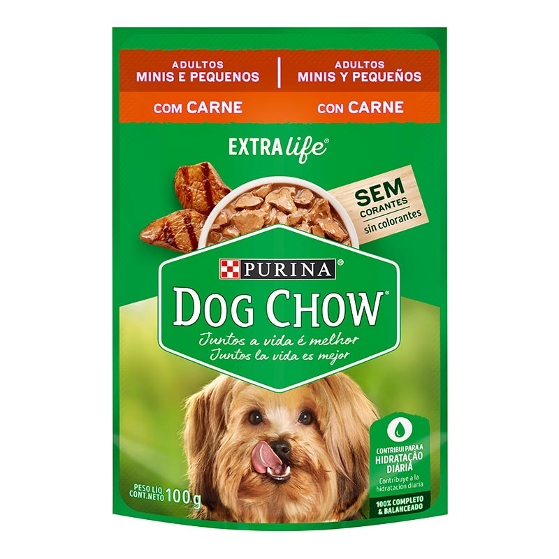 Dog Chow - Adultos Minis y Pequeños con Carne