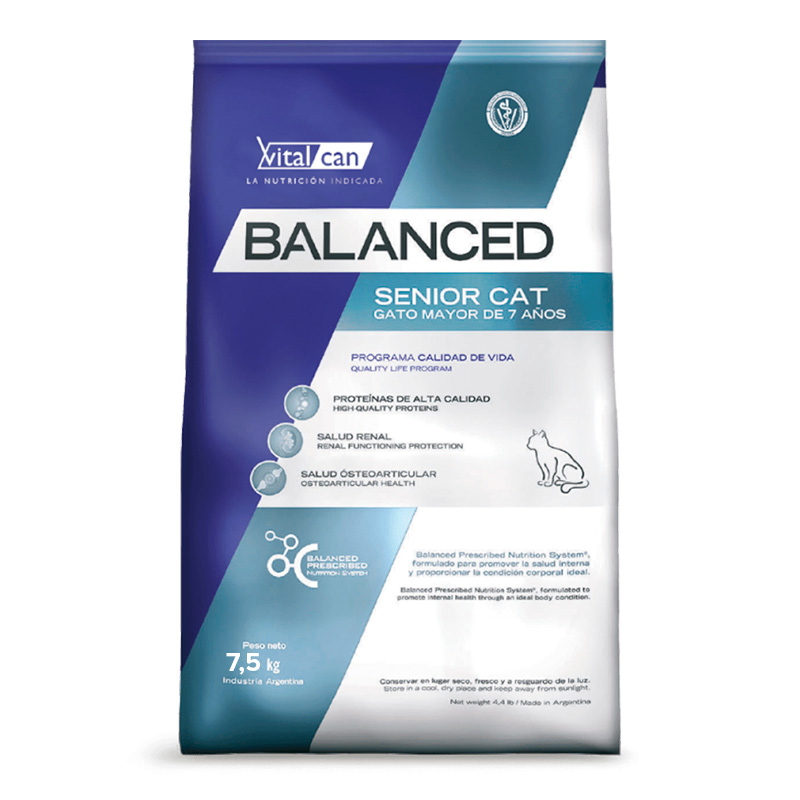 Vitalcan Balanced - Alimento para Gato Senior