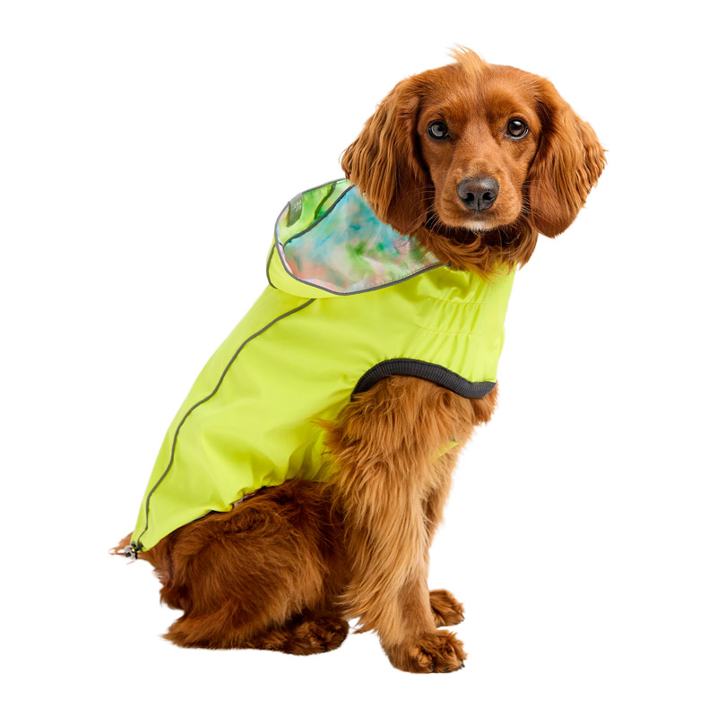 GF Pet - Impermeable Reversible Neón Amarillo