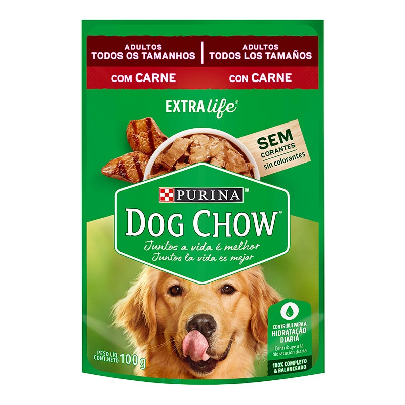 Dog Chow - Adultos Todos los Tamaños con Carne