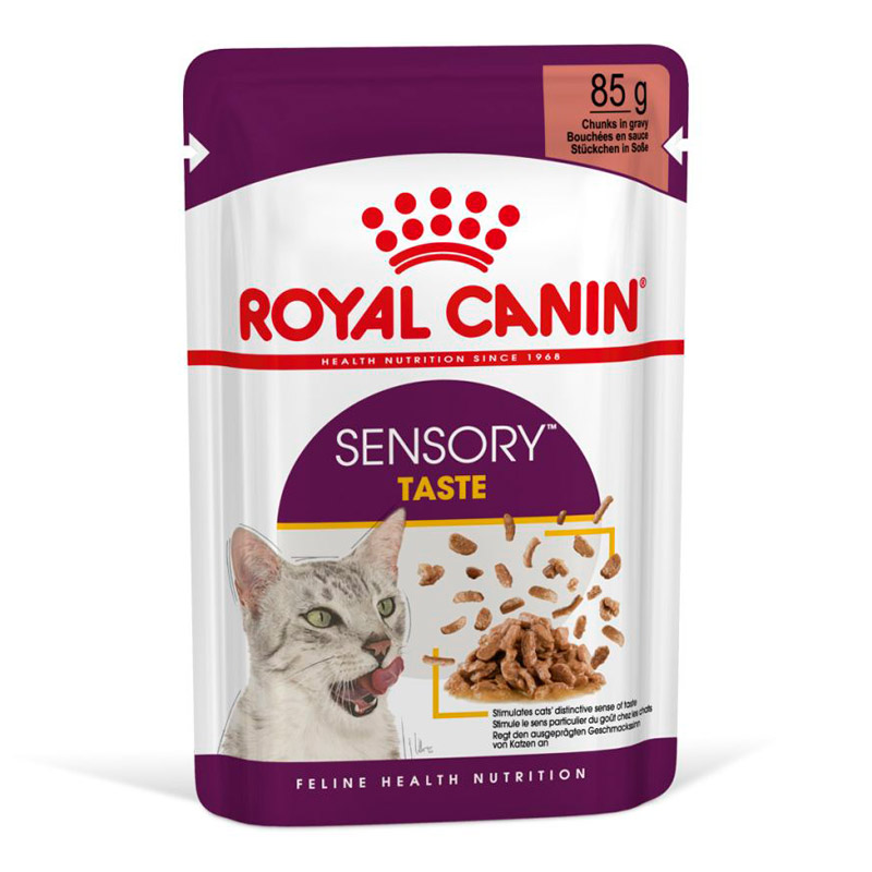 Royal Canin - Alimento húmedo para gato adulto Sensory Taste