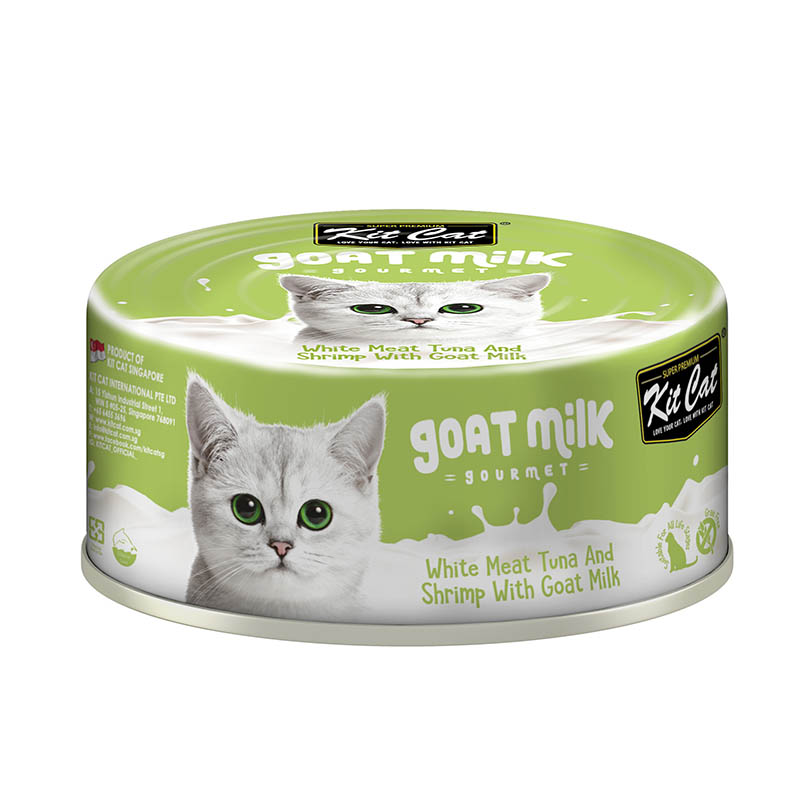 Kit Cat - Goat Milk Gourmet Tuna & Shrimp