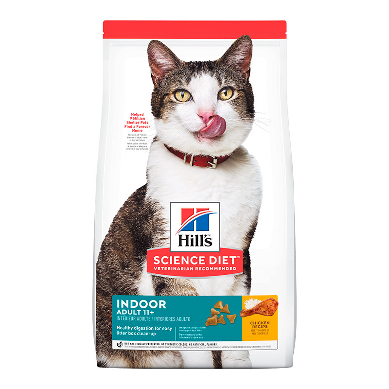 Hills Science Diet - Senior 11+ Indoor Chicken Recipe Cat