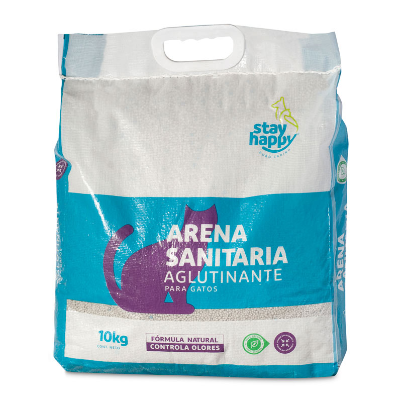 Stay Happy - Arena Sanitaria Aglutinante Natural