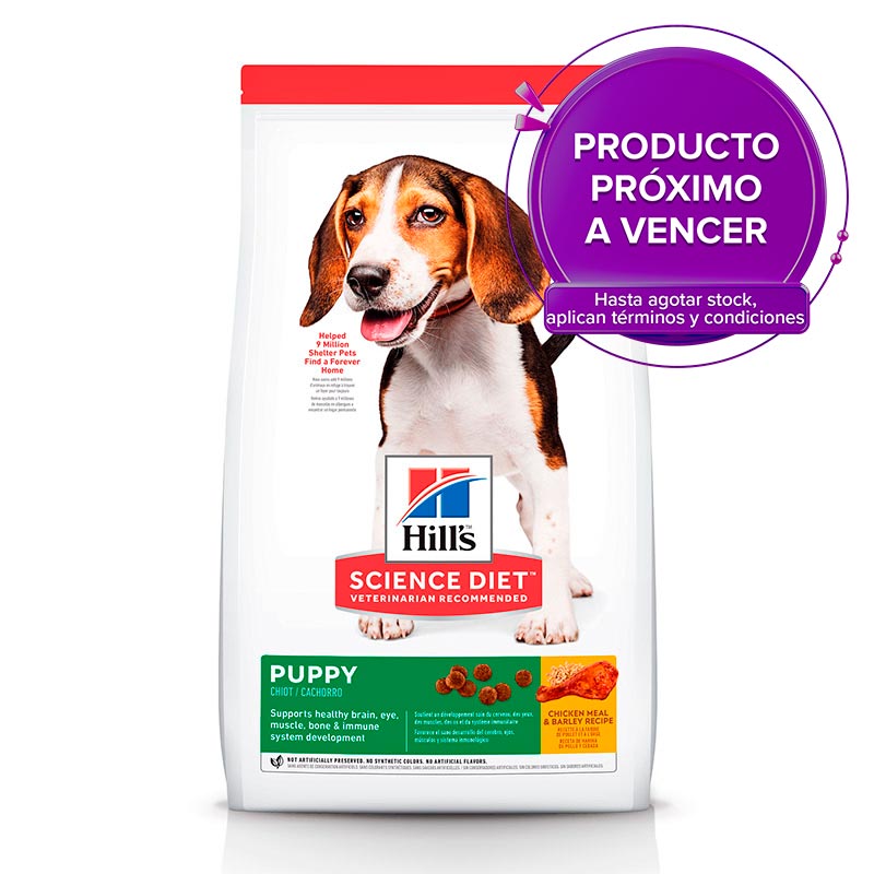Hills Science Diet - Puppy Chicken Meal Barley Recipe Dog 2.04 KG FV. 30/06/2026