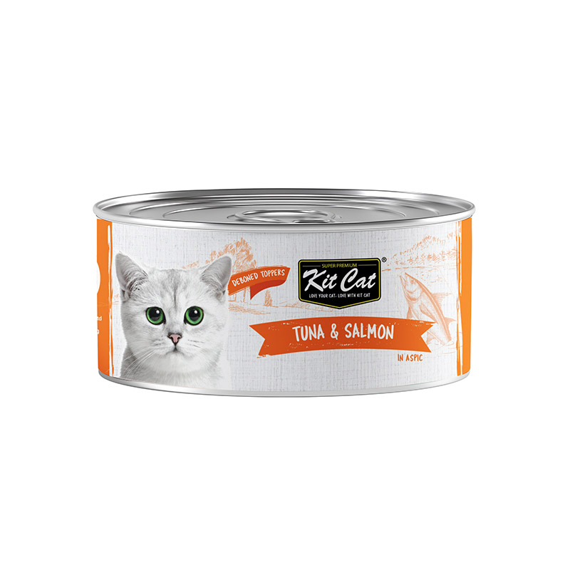 Kit Cat - Deboned Tuna & Salmon Toppers