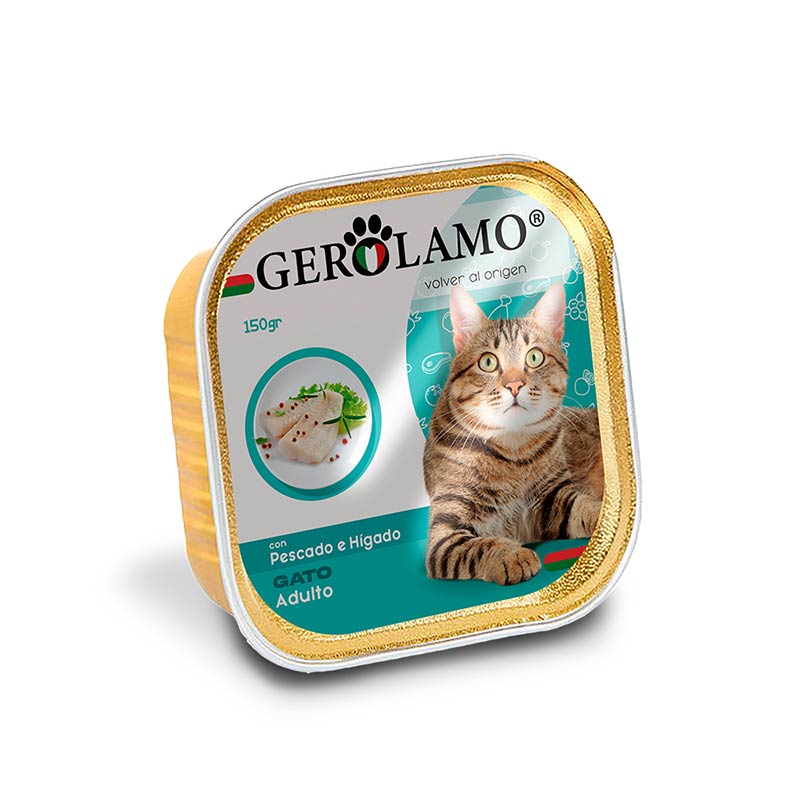 Gerolamo - Paté Gato Adulto Pescado