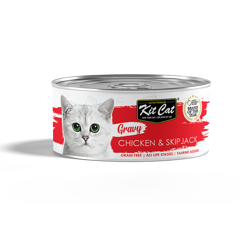 Kit Cat - Gravy Series Chicken & Skipjack