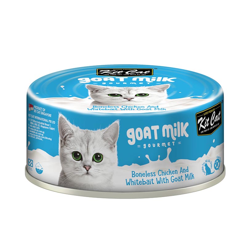 Kit Cat - Goat Milk Gourmet Chicken & Whitebait