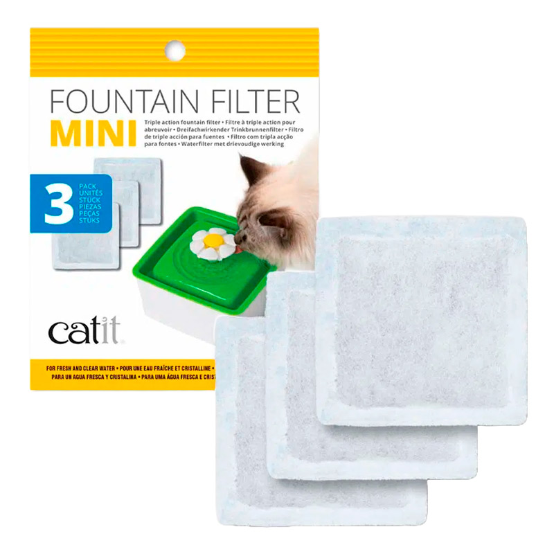 Catit - Filtros Mini Flower Fountain