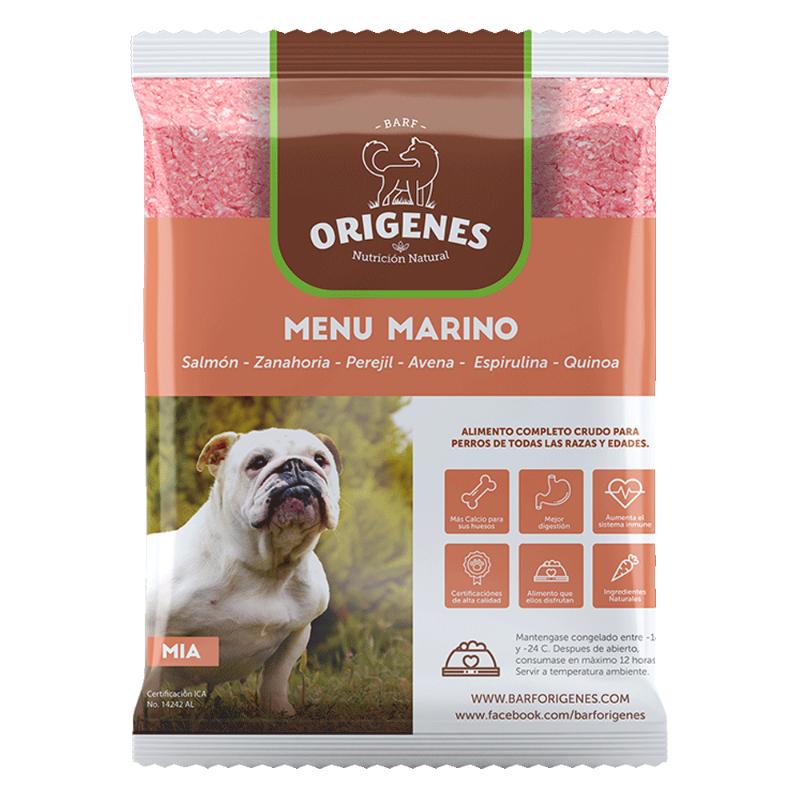 Barf Origenes - Alimento Congelado Menú Marino Salmón 500 GR