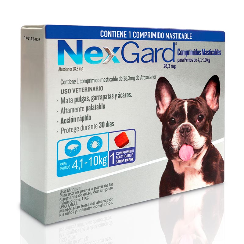Nexgard - Antiparasitario Perros de 4 A 10 Kg