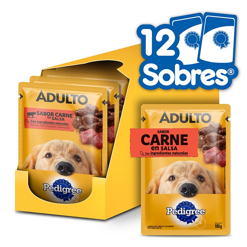 Pedigree - Alimento Húmedo Sobre Perro Adulto Carne