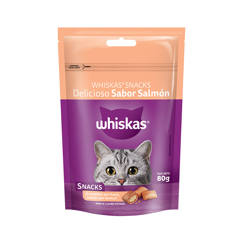 Whiskas - Snacks Delicioso Sabor Salmón