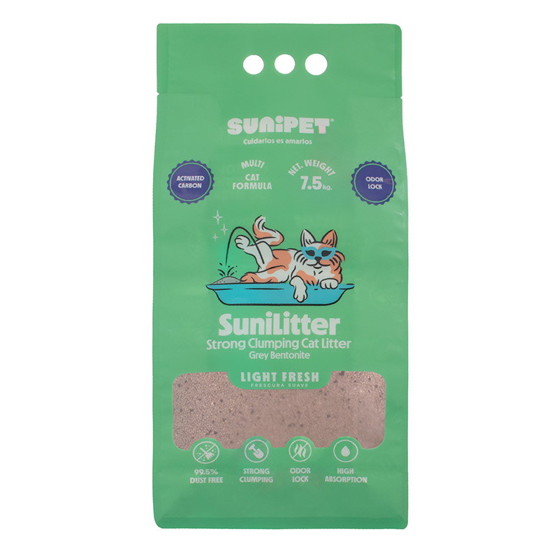 SuniLitter - Arena Aglutinante Carbón Activado Light Fresh