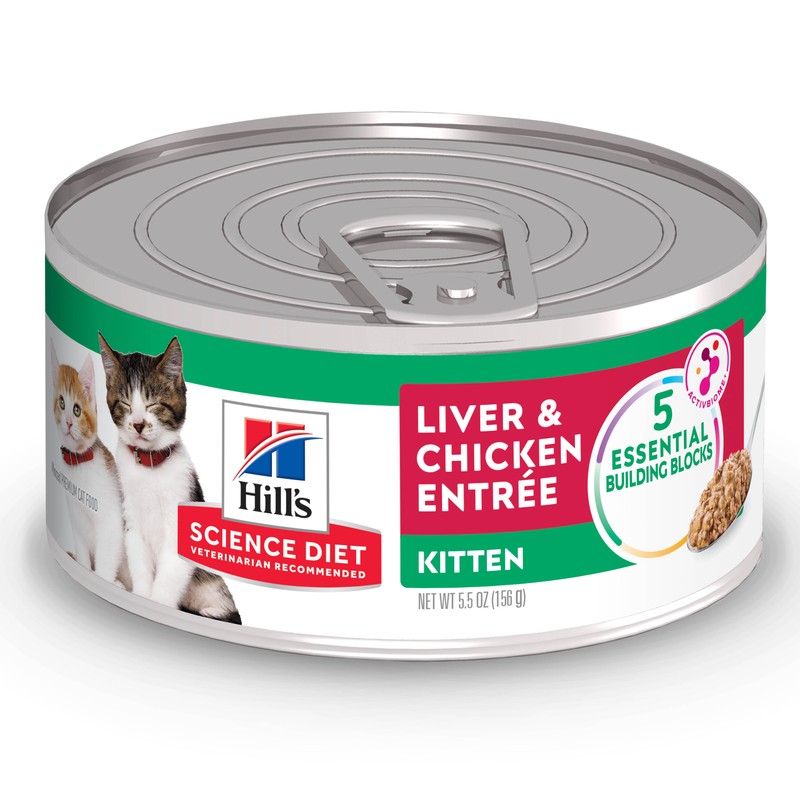 Hills Science Diet - Kitten Liver & Chicken Entrée Lata