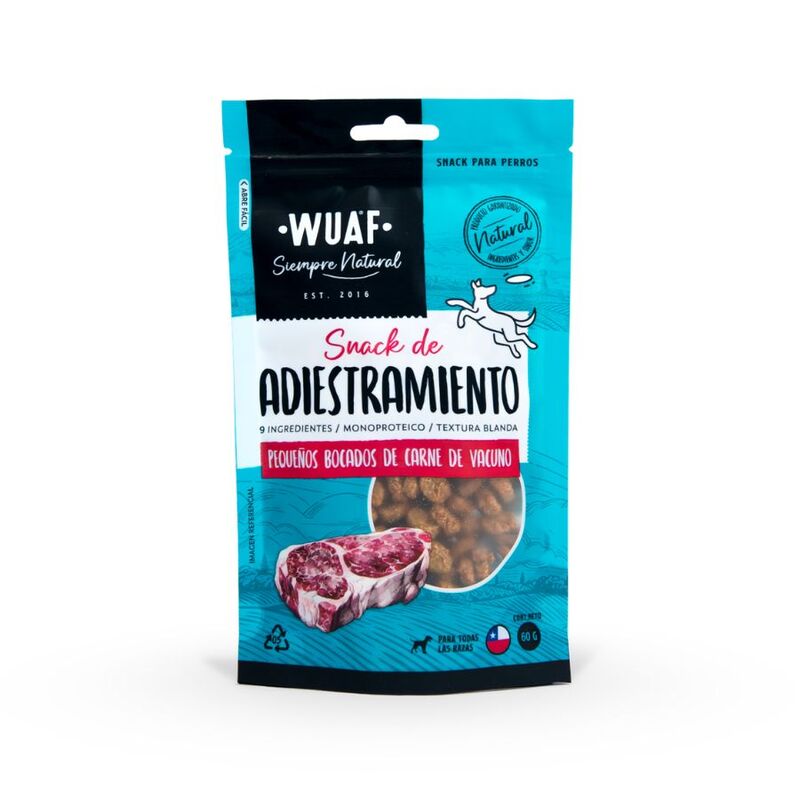 Wuaf - Snack Training Carne de Vacuno Perro
