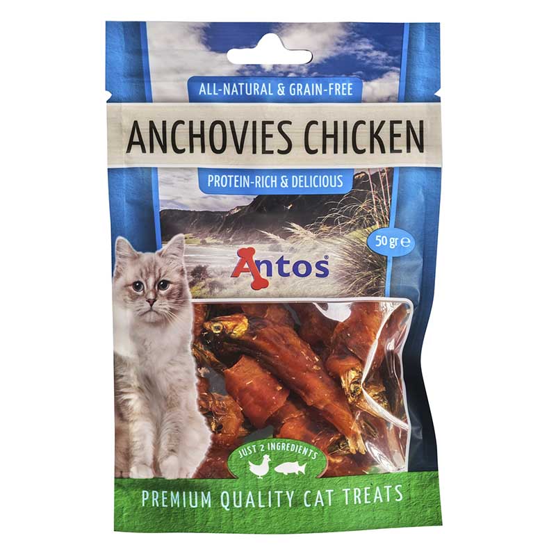 Antos - Cat Treats Anchovies & Chicken