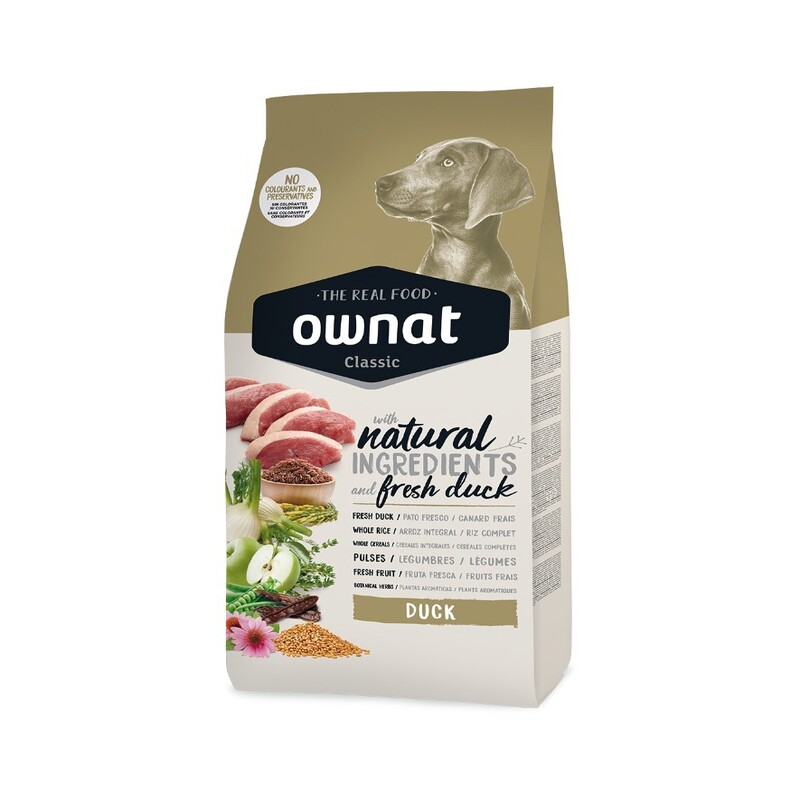 Ownat Classic - Alimento Perro Adulto Pato