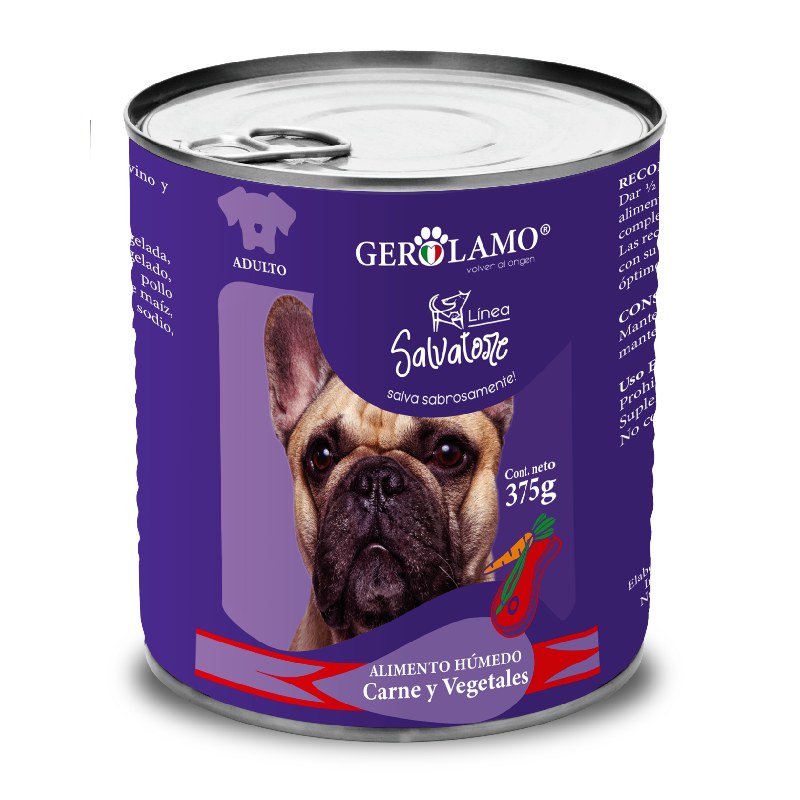 Gerolamo - Salvatore Lata Perro Carne Vegetales