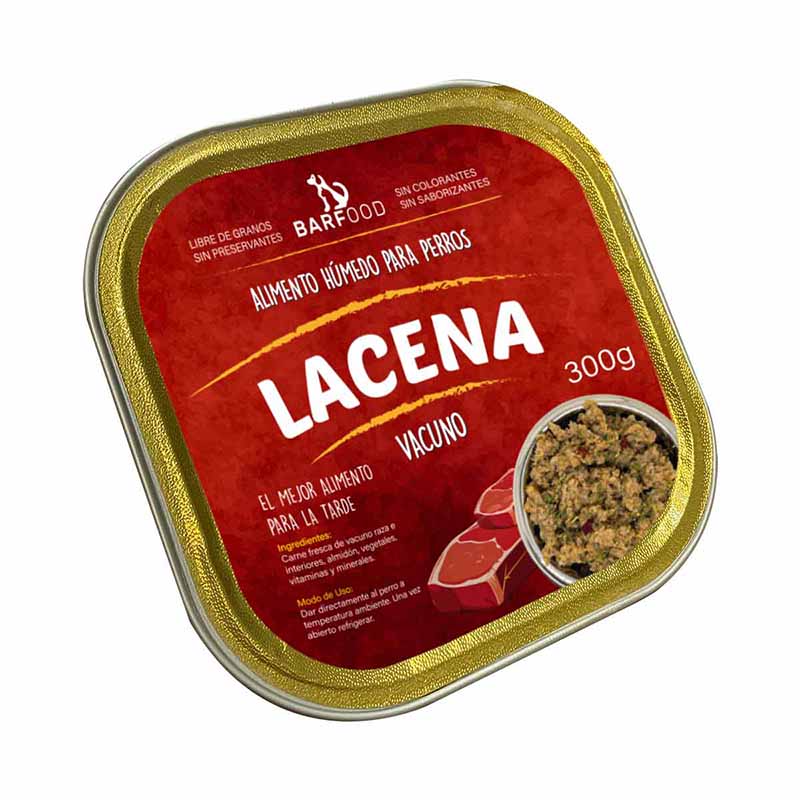 Barfood - Lacena Perro Vacuno