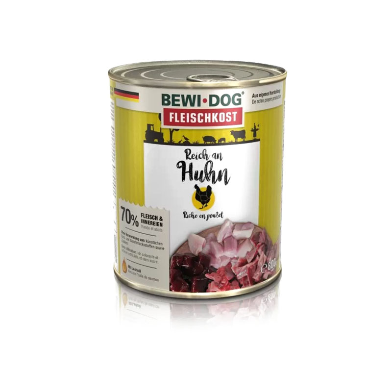 Bewidog - Alimento Húmedo para Perro Rico En Pollo