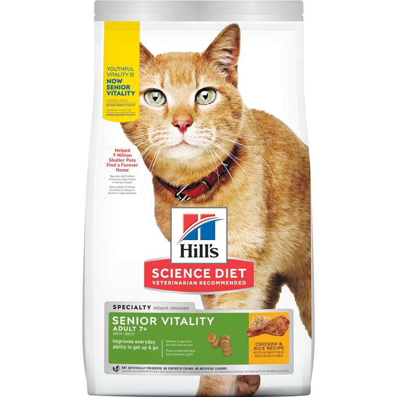 Hills Science Diet - Senior 7+ Youthful Vitality Cat