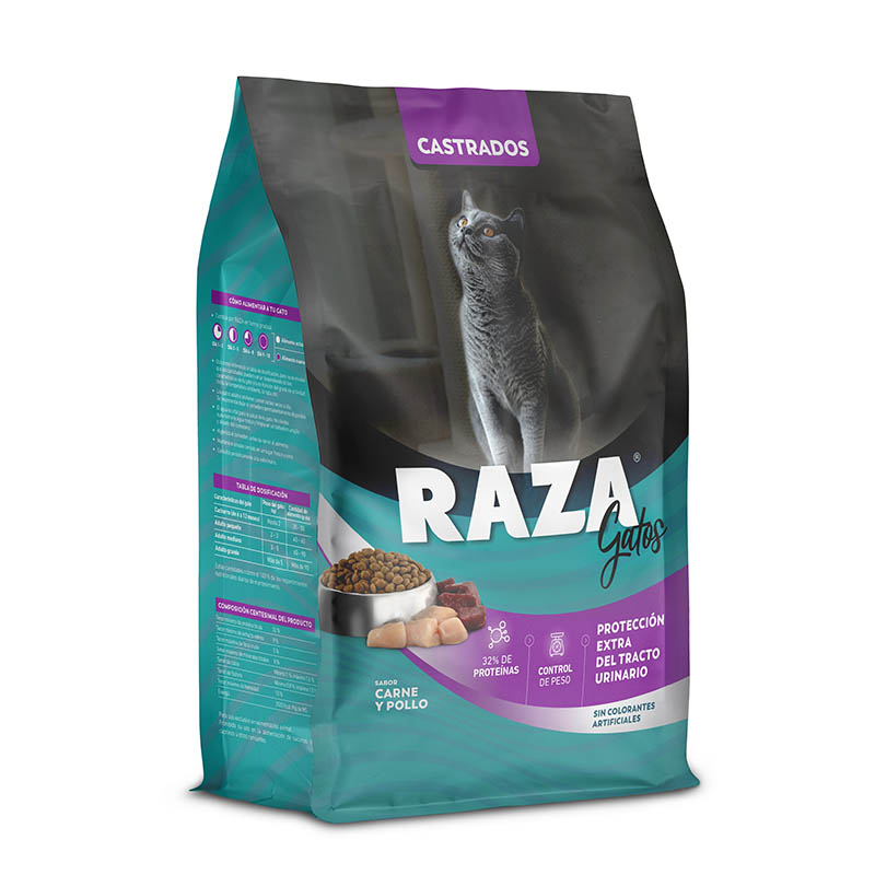 Raza - Alimento para Gatos Castrados