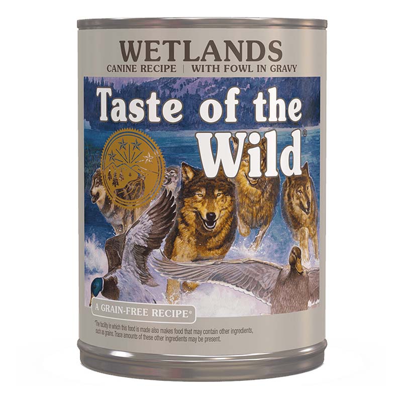 Taste Of The Wild - Wetlands Canine Recipe Pato Lata