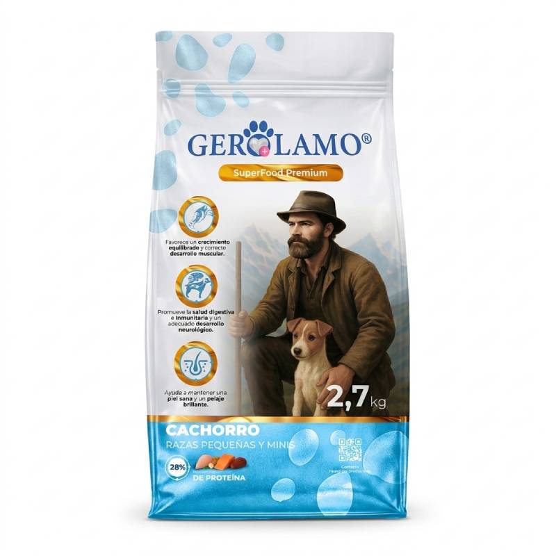 Gerolamo - Alimento Perro Cachorro Pequeño Y Mini
