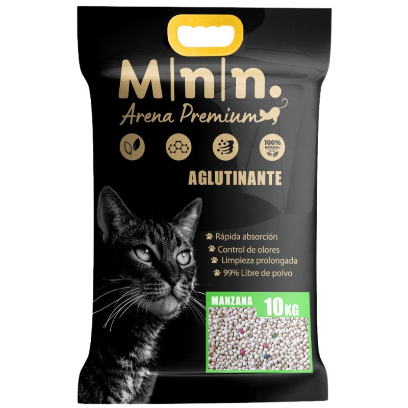 Minino - Arena Premium Aglutinante Aroma Manzana