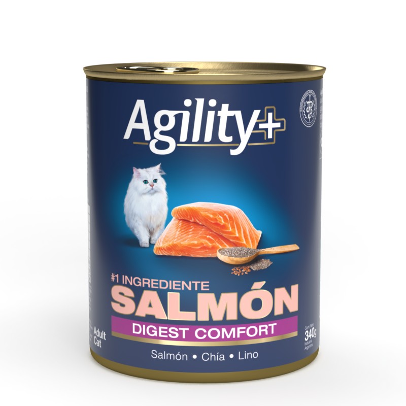 Agility+ - Alimento Húmedo Gato Adulto Digest Confort Lata