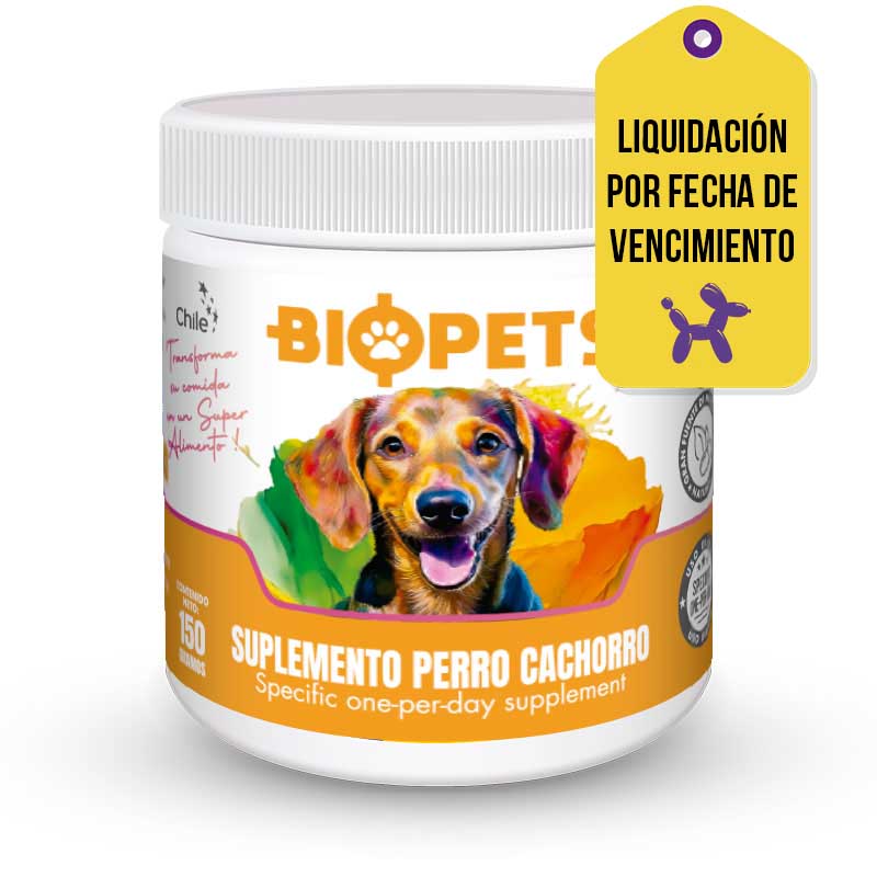 Biopets - Suplemento Nutricional Cachorros F.V. 31-10-2026