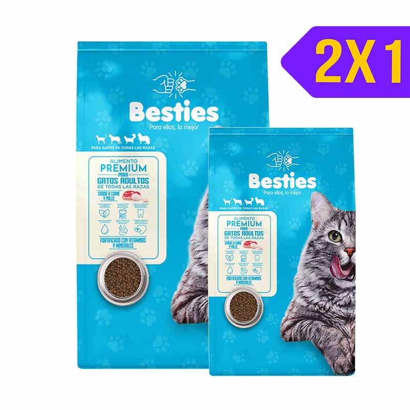 Besties - Alimento Gatos Adultos