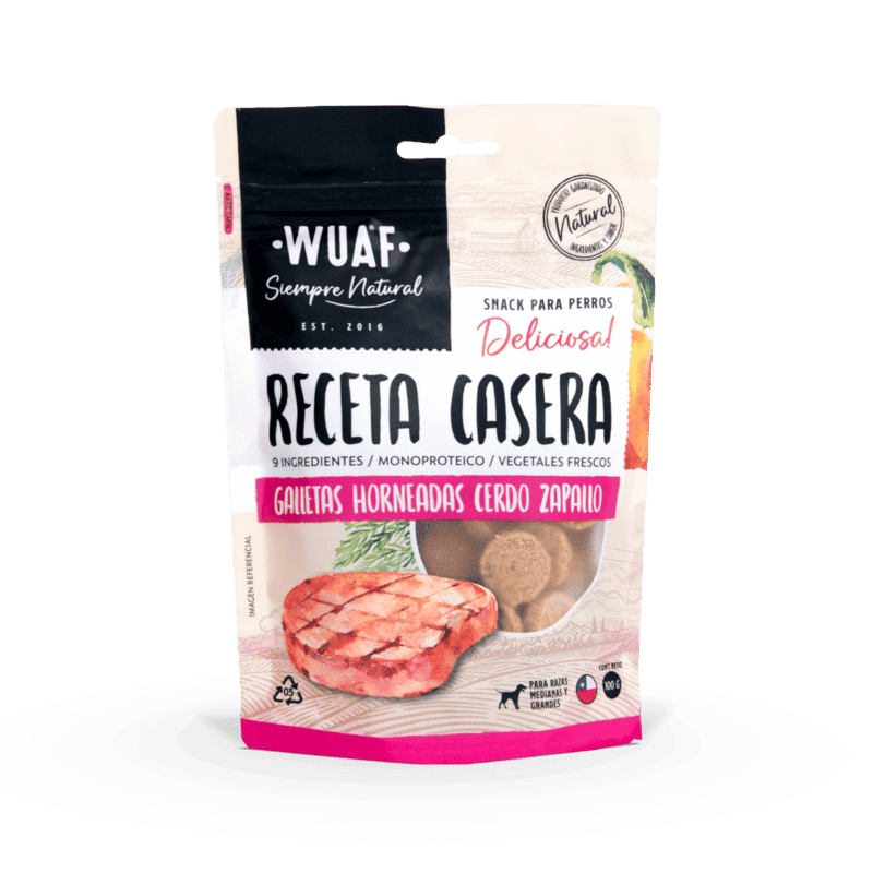 Wuaf - Snack Cerdo Zapallo