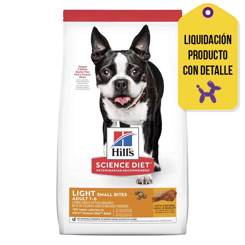 Hills Science Diet - Adult Light Small Bites Resellado