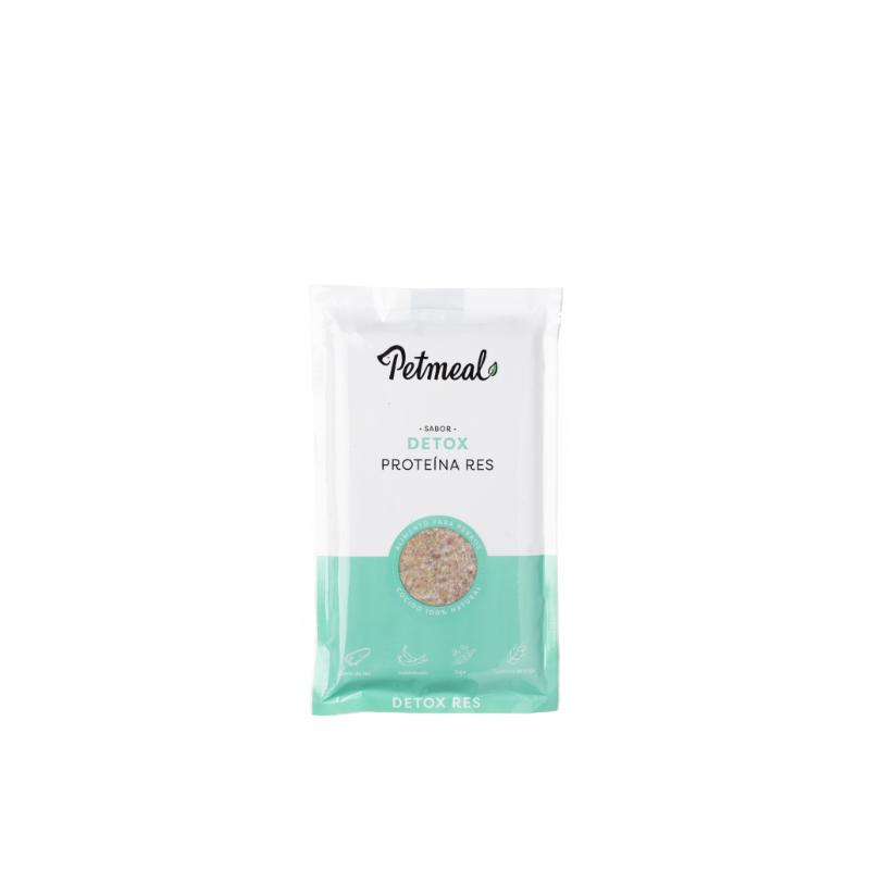 Petmeal Dieta Cocida Natural Perros - Detox Res 500 GR