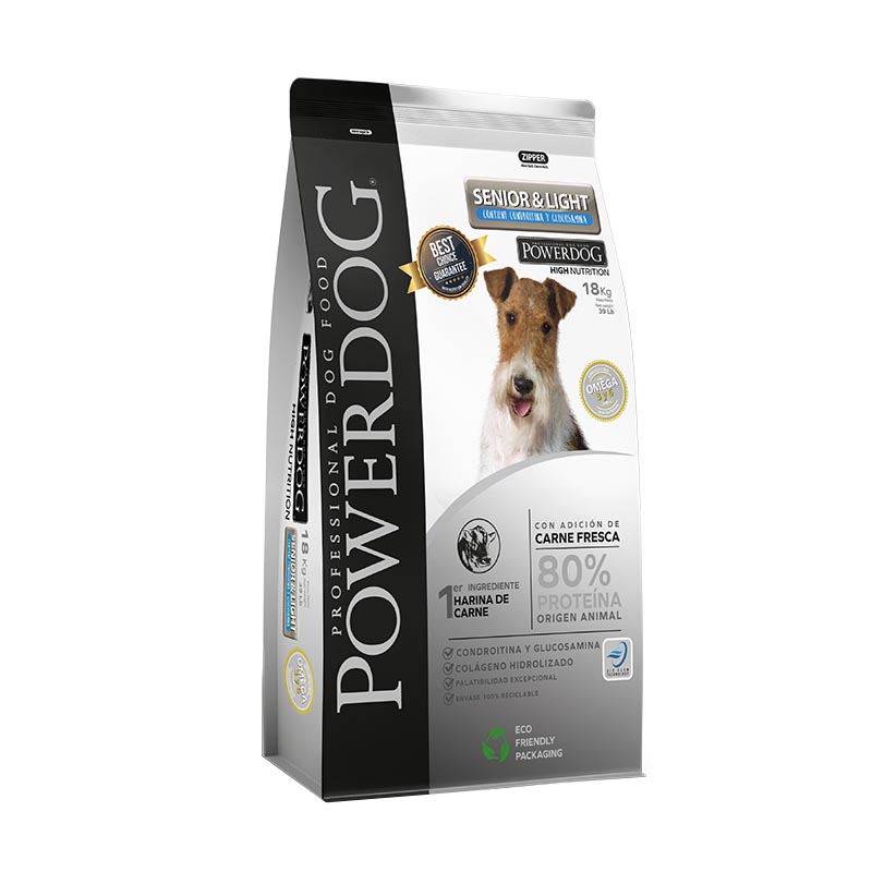 Powerdog - Alimentos para perros Senior & Light