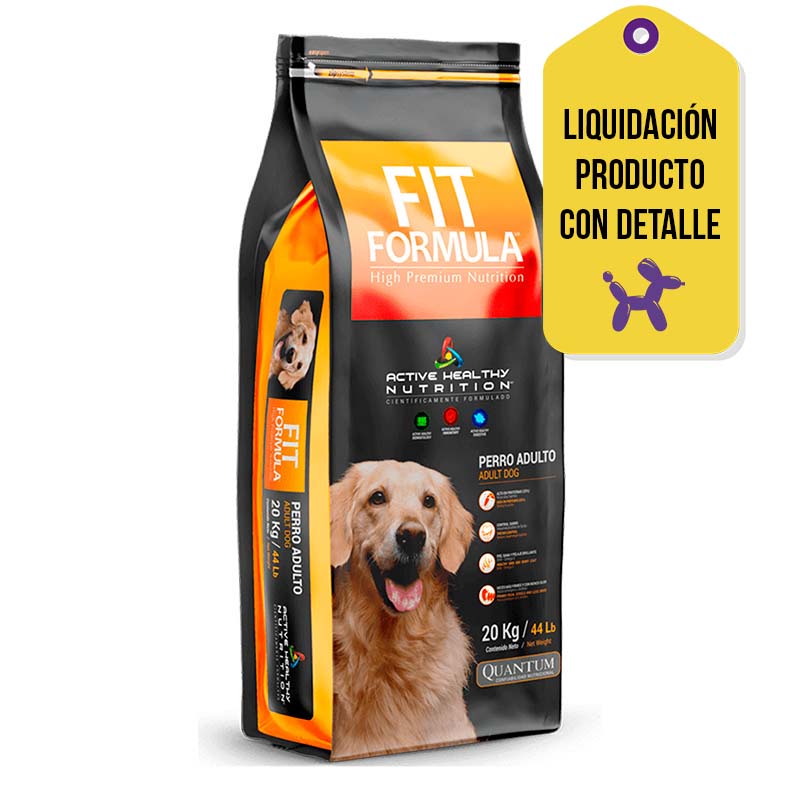 Fit Formula - Alimento Premium Perro Adulto Rasgado