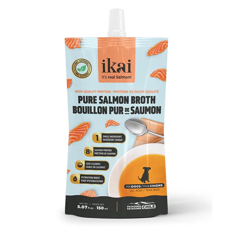 Ikai - Caldo Puro De Salmón Perros