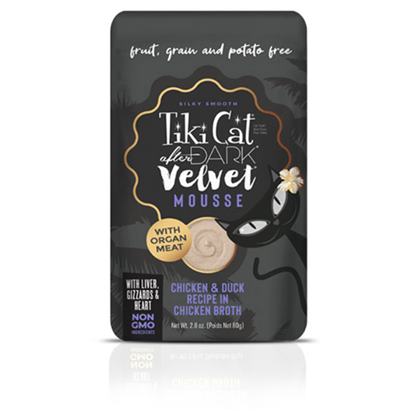Tiki Cat - Alimento Húmedo After Dark Velvet Mousse Chicken Y Duck