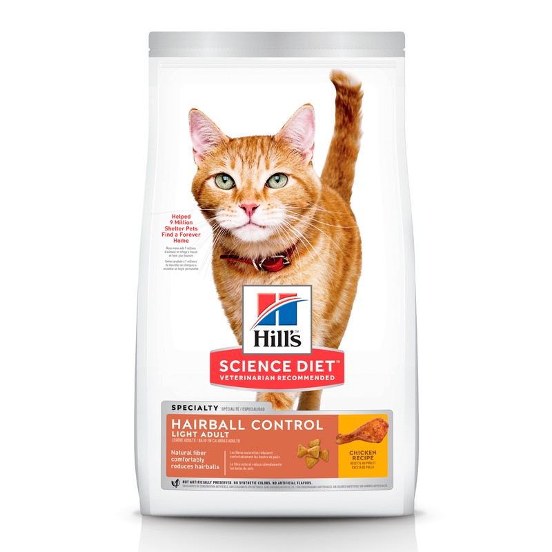 Hills Science Diet - Adult Hairball Control Light Cat