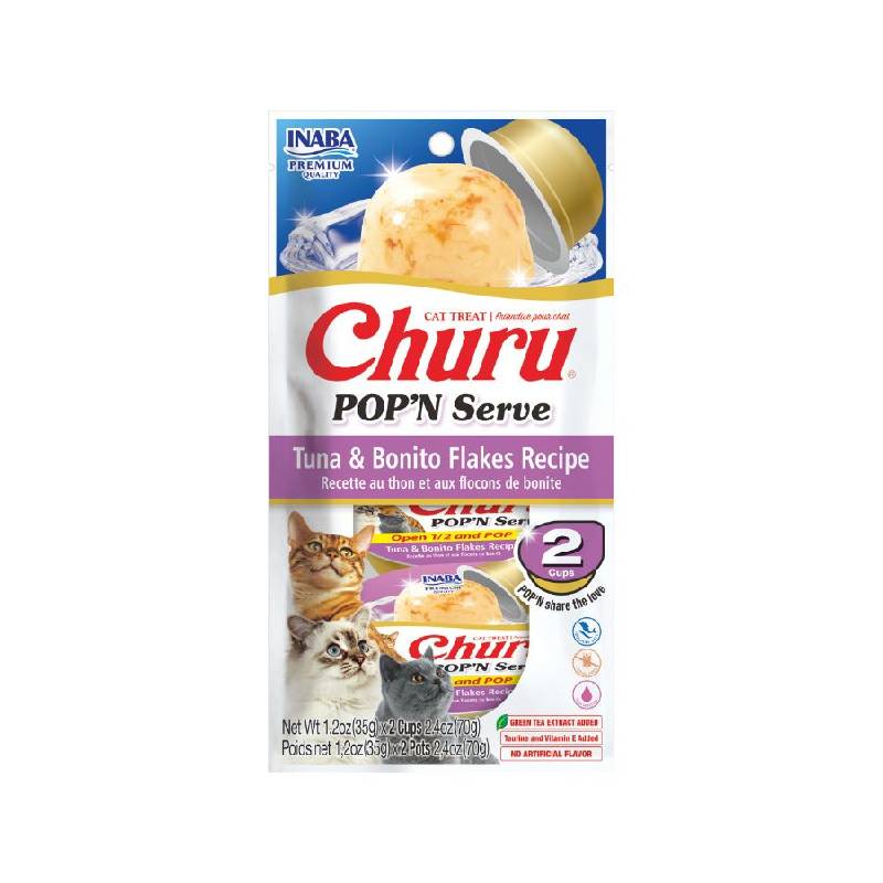 Churu Pop´N Serve - Tuna & Bonito Flakes Recipe