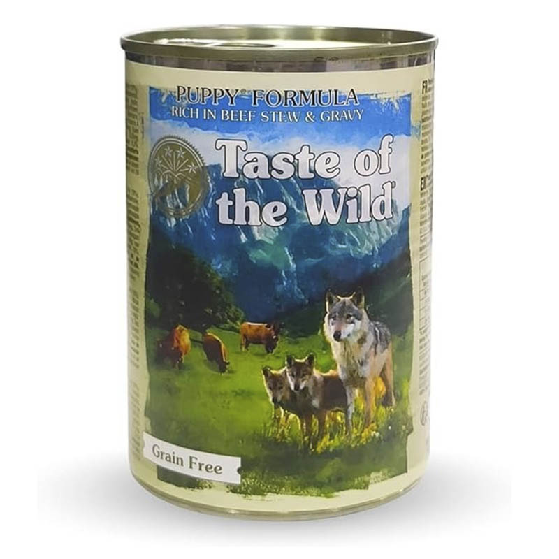Taste Of The Wild- Lata Rich In Beef Stew & Gravy Puppies