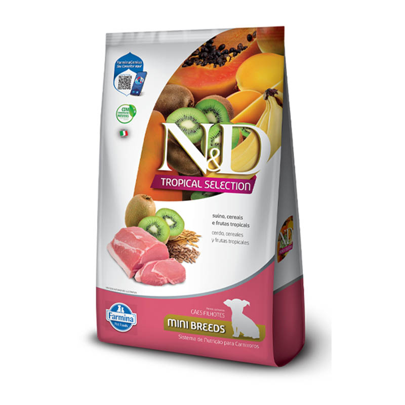 N&D Tropical Selection - Alimento Para Cachorro Raza Mini Cerdo