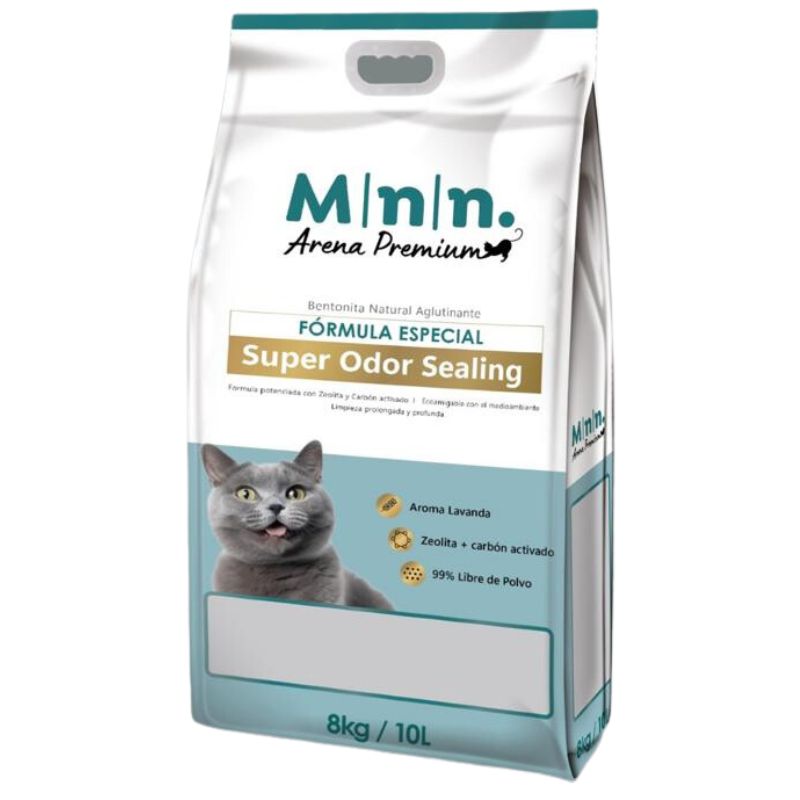 Minino - Arena Super Premium Aglutinante Ultra Odor Seal Lavanda