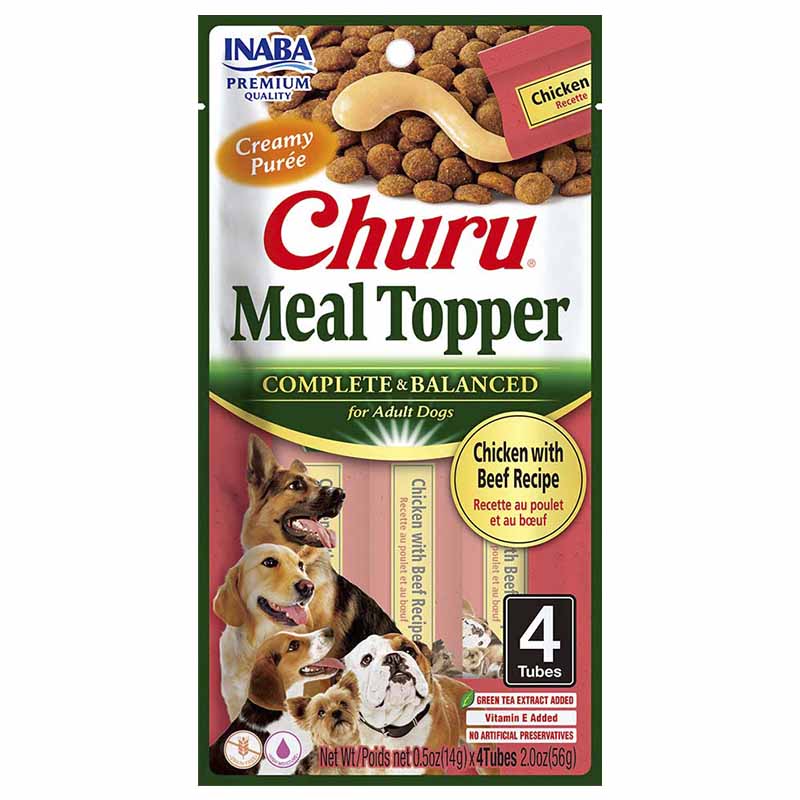 Churu - Meal Topper Dog Chicken Beef