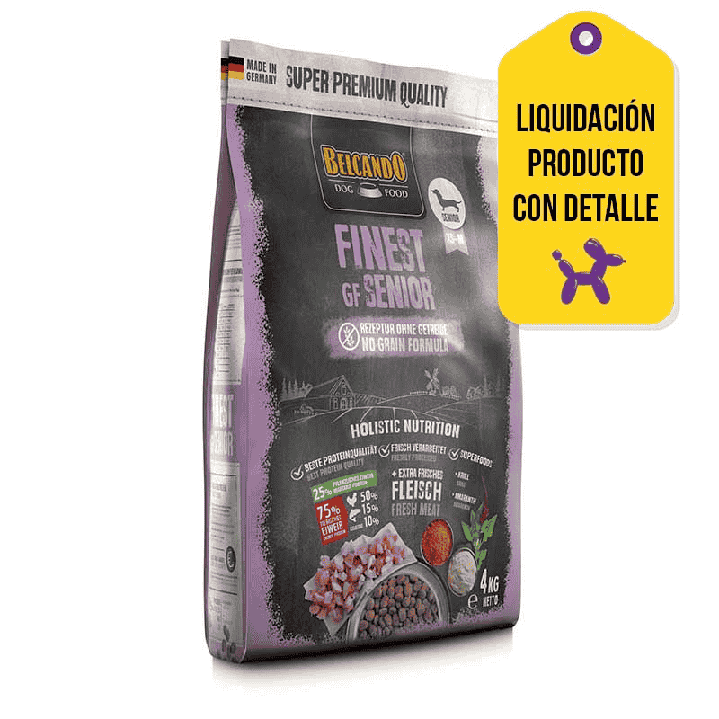 Belcando - Alim Senior Finest Grain Free Sello Interno Roto