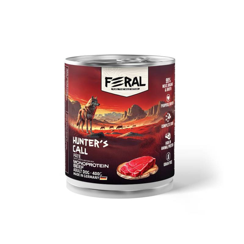Feral - Paté Adult Hunters Call Monoprotein Beef