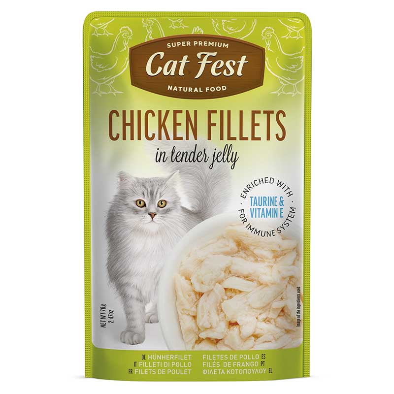 Cat Fest - Filetes De Pollo En Gelatina